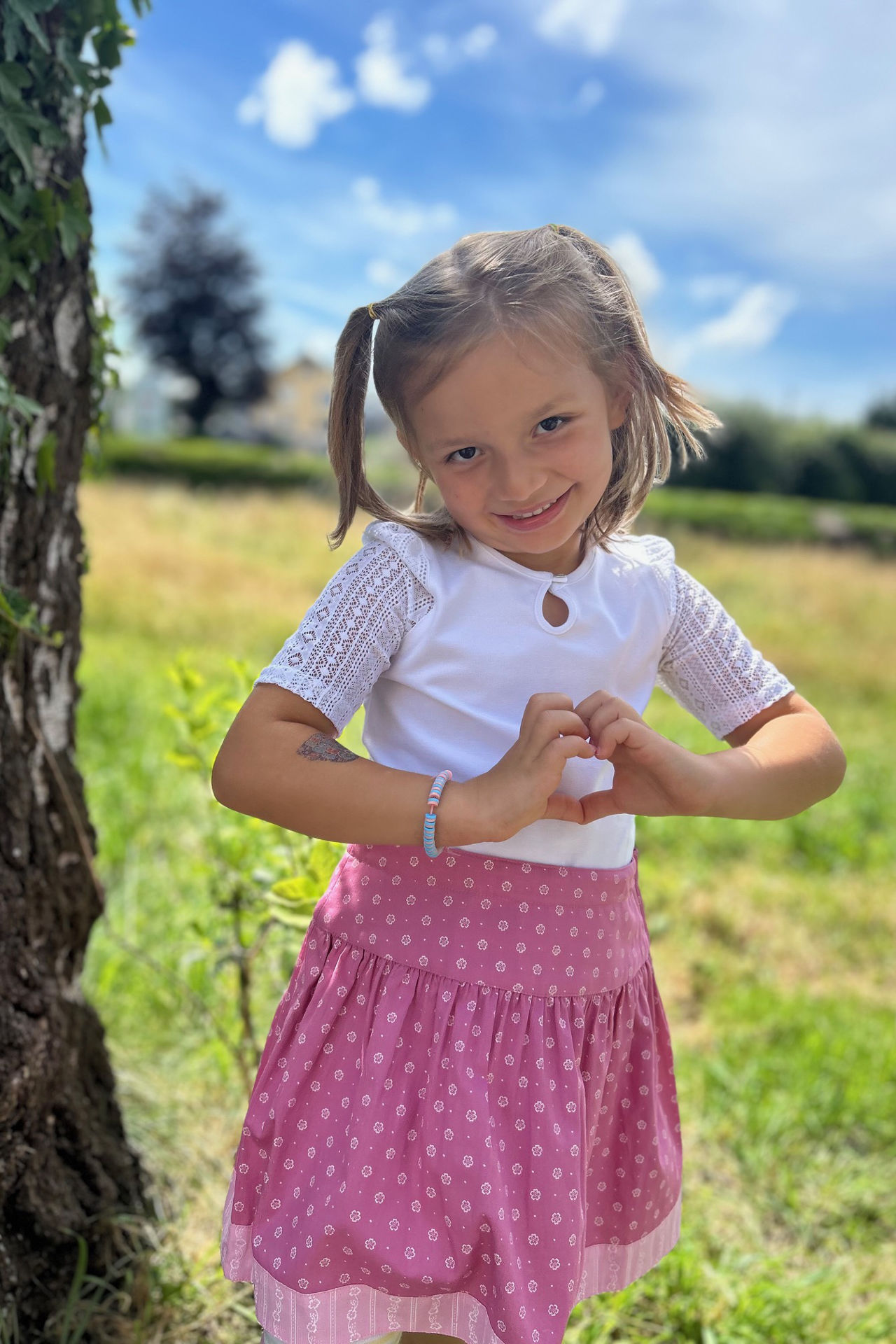 Mädchen Trachtenrock