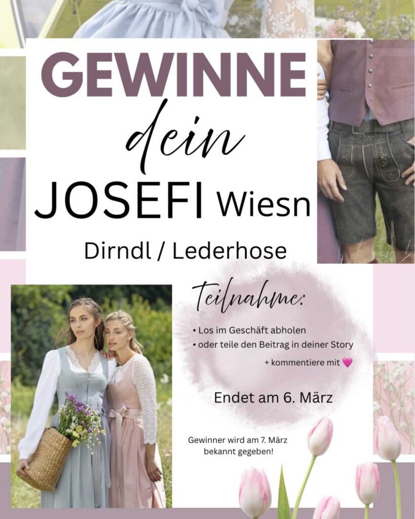 Josefi Wiesn Gewinnspiel 2026